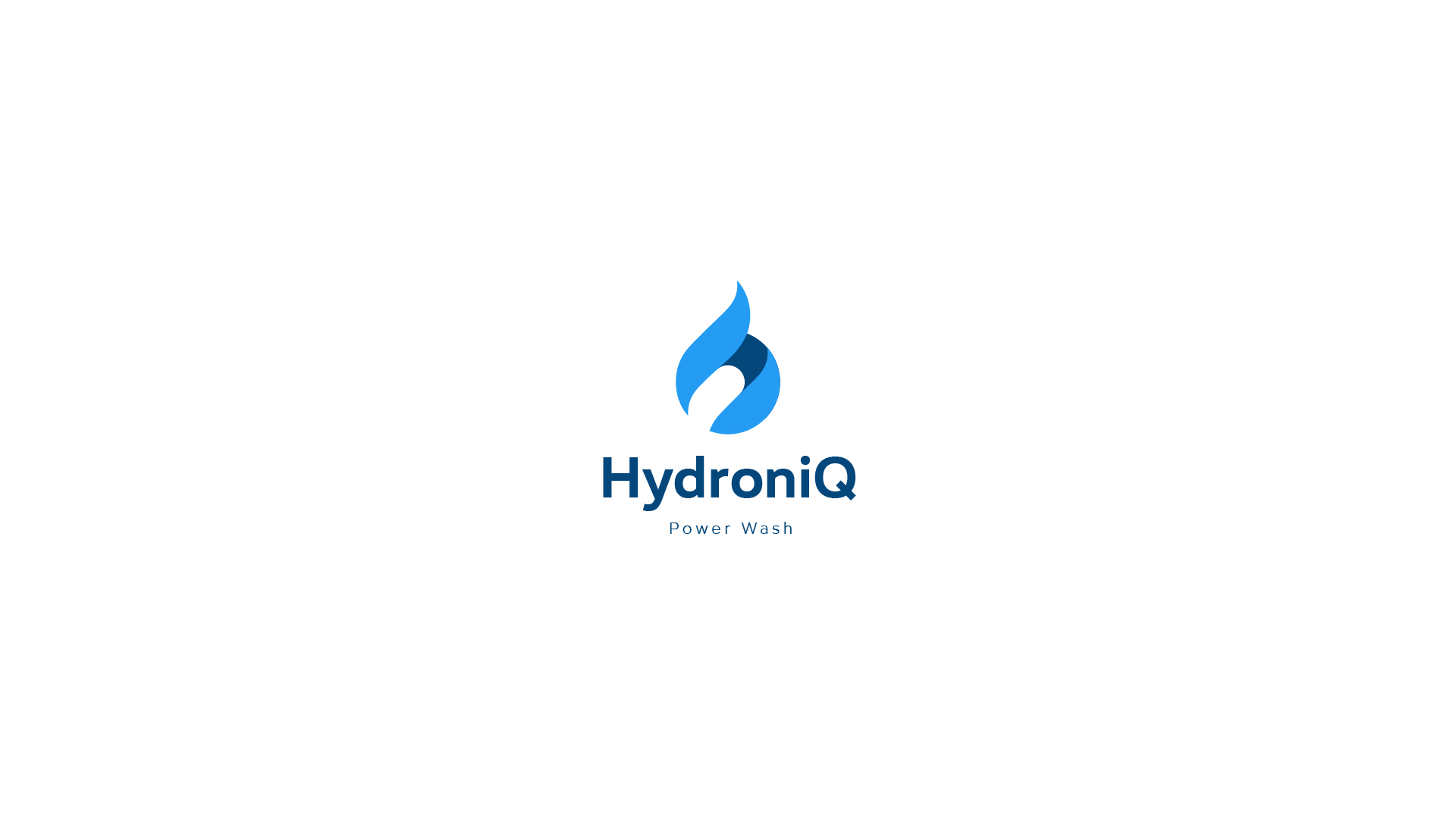 HydroniQ logo on white